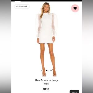 NBD Bao Dress Size Small.